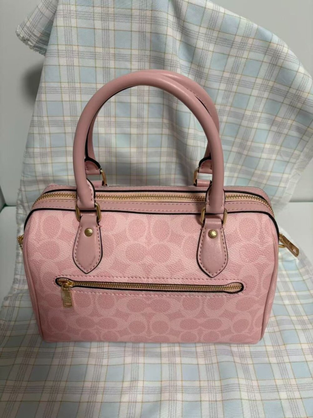 Coach Rowan mini satchel Boston handbag. - Picture 2 of 5